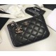 Chanel Quilted Coin Purse in Lambskin CW50168-B-black