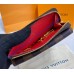 Louis Vuitton Damier Ebene Card Holder Recto Verso N60405-red