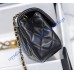 Chanel Mini Quilted Rectangular Bag in Lambskin C1787-black