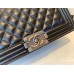 Chanel Boy Medium Quilted Flap Bag in Lambskin C67086B-black
