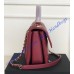 Chanel Flap Bag with Top Handle C92236A-wine-red