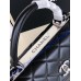 Chanel Flap Bag with Top Handle C92236B-black