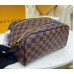Louis Vuitton Damier Ebene Dopp Kit Toilet Pouch N40127-brown
