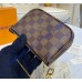 Louis Vuitton Damier Ebene Mini Pochette Accessoires N58009-brown