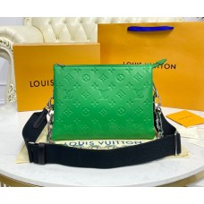 Louis Vuitton Monogram-embossed Lambskin Coussin PM M57936