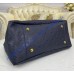 Louis Vuitton Monogram Empreinte Leather Artsy MM M41066-navy-blue