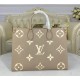Louis Vuitton Bicolor Monogram Empreinte Leather Onthego MM M45494