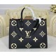 Louis Vuitton Bicolor Monogram Empreinte Leather Onthego MM M45495