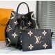 Louis Vuitton Monogram Empreinte Leather NeoNoe MM M45497