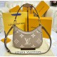 Louis Vuitton Monogram Empreinte Leather Bagatelle M46112