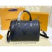 Louis Vuitton Monogram Empreinte Speedy Bandouliere 25 M58947-black