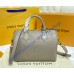 Louis Vuitton Monogram Empreinte Speedy Bandouliere 25 M58947-gray