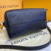 Louis Vuitton Monogram Empreinte Speedy Bandouliere 20 M58953-black