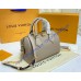Louis Vuitton Monogram Empreinte Speedy Bandouliere 20 M58953-gray