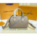 Louis Vuitton Monogram Empreinte Speedy Bandouliere 20 M58953-gray