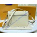 Louis Vuitton Monogram Empreinte Leather Pochette Metis M59211-cream