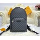 Louis Vuitton Damier Graphite Josh Backpack N45349-black