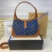 Gucci Jackie 1961 Small Shoulder Bag GU636706-denim-blue