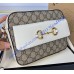 Gucci Horsebit 1955 Small Shoulder Bag GU645454CA-white