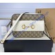 Gucci Horsebit 1955 Small Shoulder Bag GU645454CA-white