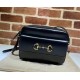 Gucci Horsebit 1955 Small Shoulder Bag GU645454L-black