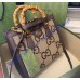 Gucci Diana Jumbo GG Small Tote Bag GU660195C-brown