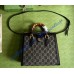 Gucci Diana GG small tote bag GU660195-denim-black