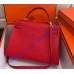 Hermes Kelly 32cm in Togo Leather Golden Hardware H5532G-rouge-casaque