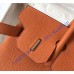 Hermes Birkin 30cm Togo Leather Golden Hardware H8830G-orange