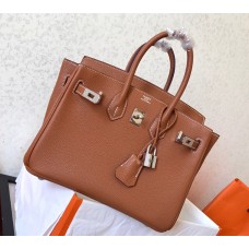 Hermes Birkin 30cm Togo Leather Palladium Hardware H8830W-terre