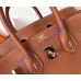 Hermes Birkin 30cm Togo Leather Palladium Hardware H8830W-terre