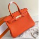Hermes Birkin 35cm Togo Leather Golden Hardware H8835G-orange
