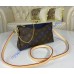 Louis Vuitton Monogram Canvas Pallas Clutch M44058-blue