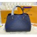 Louis Vuitton Monogram Empreinte Montaigne MM M41048-navy-blue