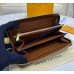 Louis Vuitton Monogram Canvas Zippy Wallet M42616-brown