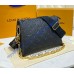 Louis Vuitton Monogram-embossed Lambskin Coussin PM M57790