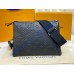 Louis Vuitton Monogram-embossed Lambskin Coussin PM M57790