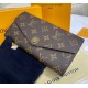 Louis Vuitton New Sarah Wallet in Monogram Canvas M60531