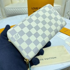 Louis Vuitton Damier Azur Zippy Wallet N63503-white