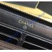 Chanel Boy Long Zipper Wallet in Caviar Leather CW80288-AB-black