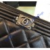 Chanel Boy Long Zipper Wallet in Lambskin CW80288-B-black