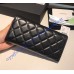 Chanel Long Zipper Wallet in Lambskin CW80758-A-black