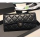 Chanel Long Zipper Wallet in Lambskin CW80758-A-black