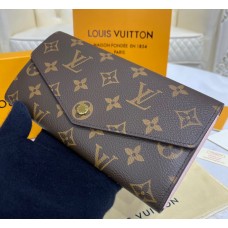 Louis Vuitton Monogram Canvas Sarah Wallet M62235