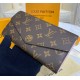 Louis Vuitton Monogram Canvas Sarah Wallet M62235