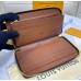 Louis Vuitton Monogram Canvas Zippy Organizer M62581-brown