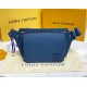 Louis Vuitton Aerogram Takeoff Sling M57081-blue