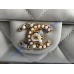 Chanel 2021 SS Flap bag C2563-light-gray