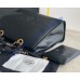 Chanel Cocomark Large Shopping Tote Bag C3128A-black