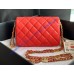 Chanel Mini Flap Bag C3757-red